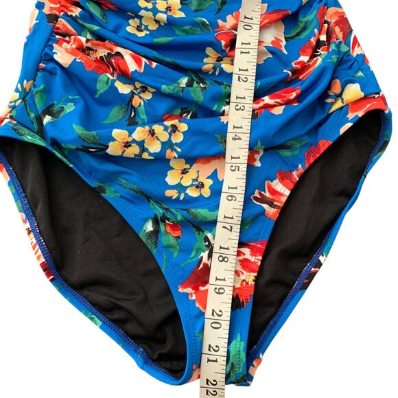 Lauren Ralph Lauren One Piece Women's Size 6 Colorful Haviana Floral Underwire - Picture 6 of 6